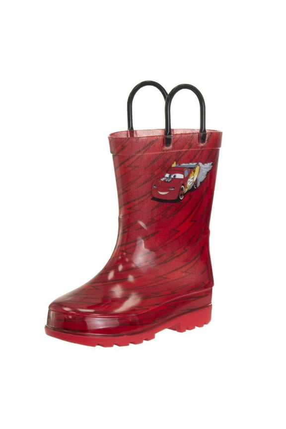Disney Pixar Cars Rainboots (Toddler Sizes), Red, Size: 0708