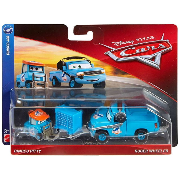 スターウォーズ カーズ ピティーズ as ログレイ & ウィケット　マテル Disney Pixar Cars Roger Wheeler & Dinoco Pitty - 1:55 Scale