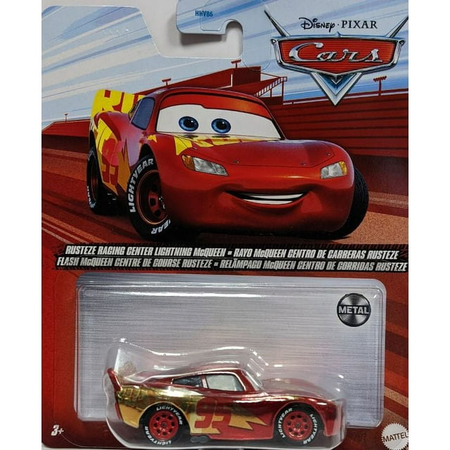 Disney Pixar Cars Lightning McQueen Rust-Eze Racing Center Toy ...