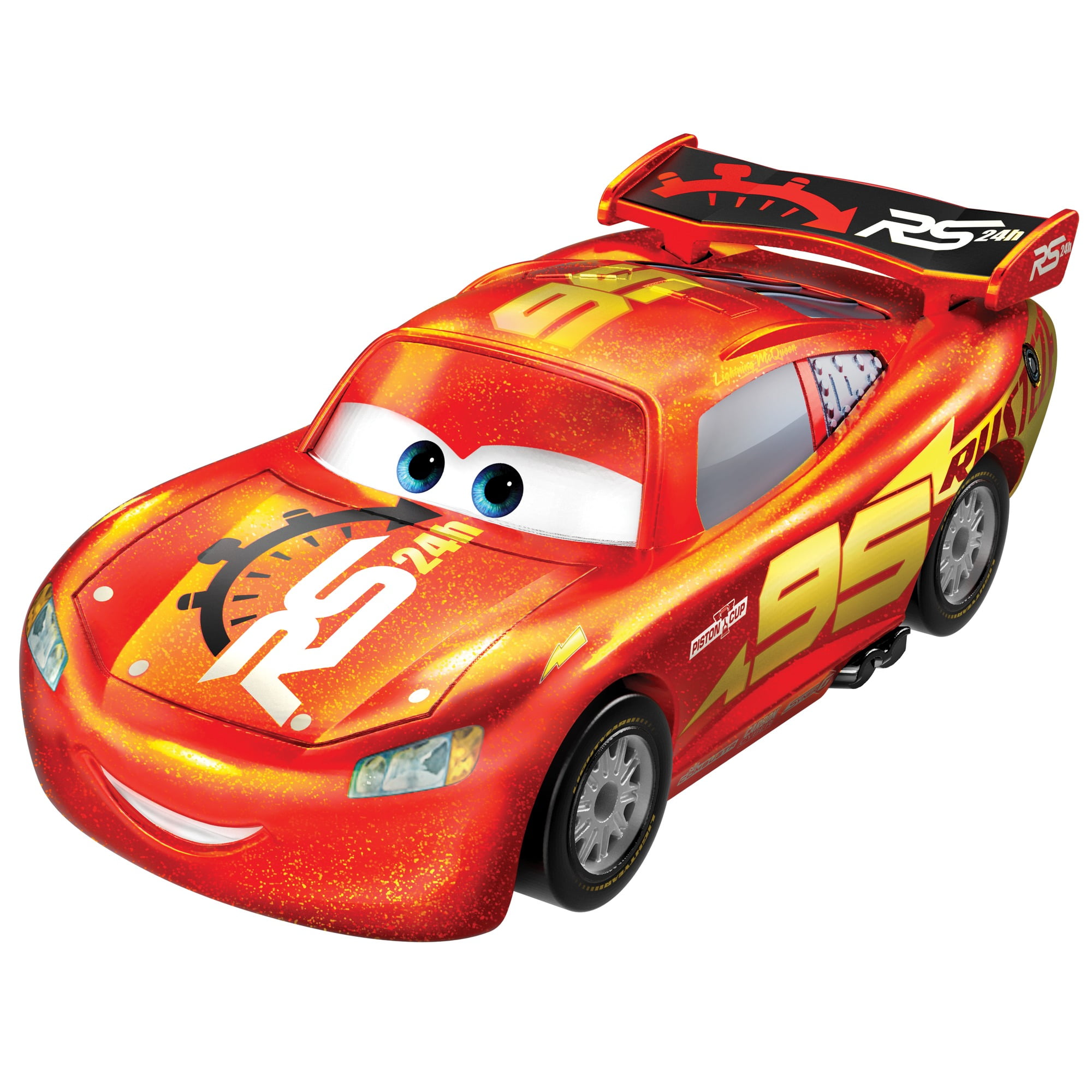 Disney Pixar Cars Super Speedway Motorized Micro Drifters Lightning McQueen  Toy Review Juguetes 
