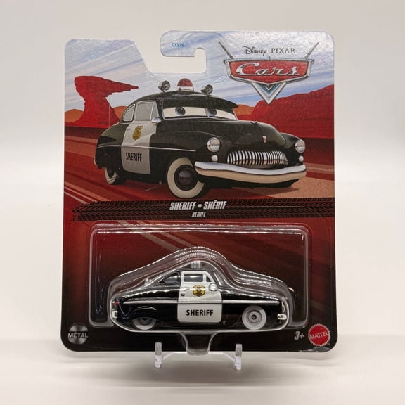 Disney Pixar Cars Sheriff Diecast 1:55 Scale Metal Vehicle