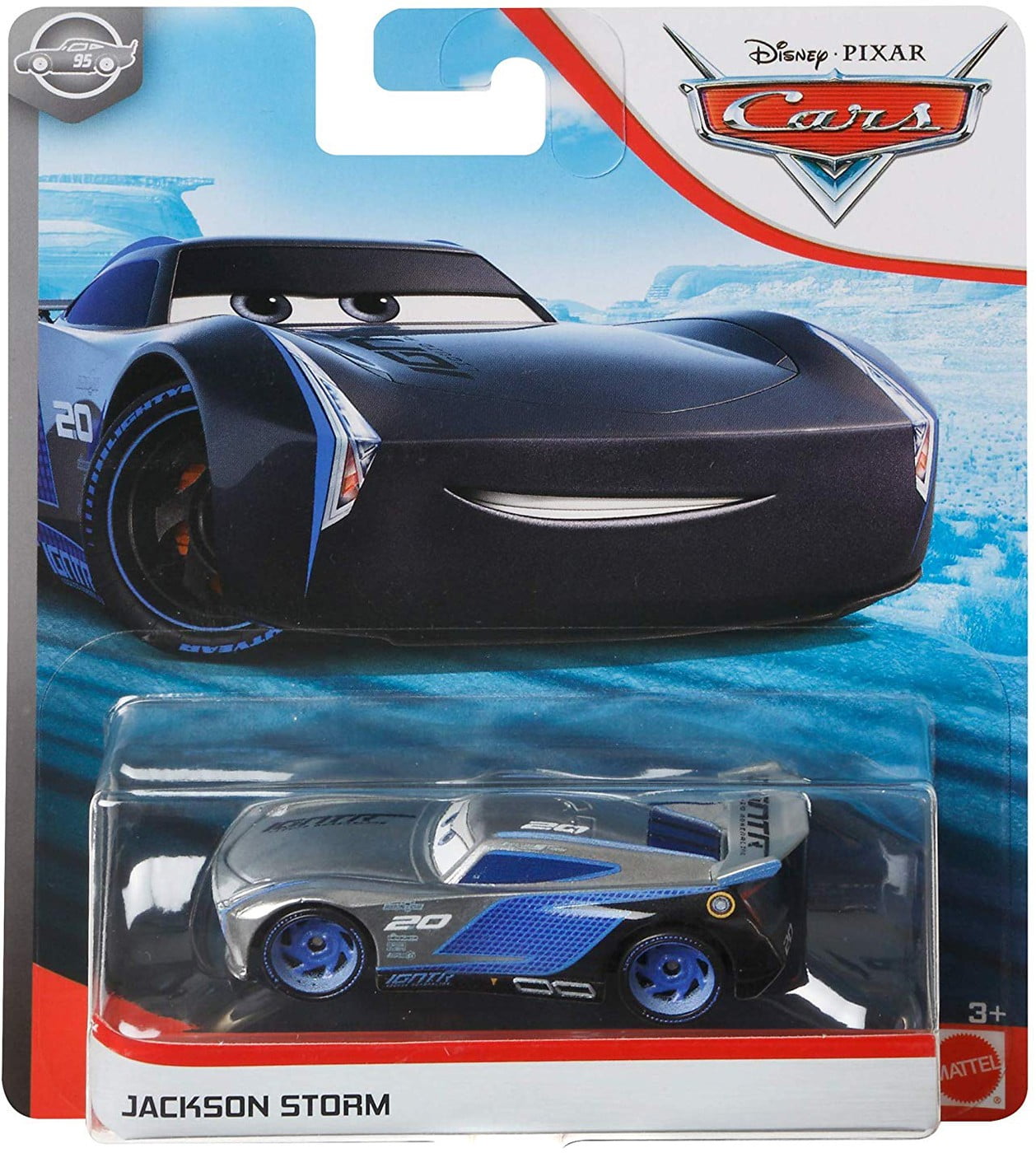 Disney / Pixar Cars Silver Collection Jackson Storm Diecast Car