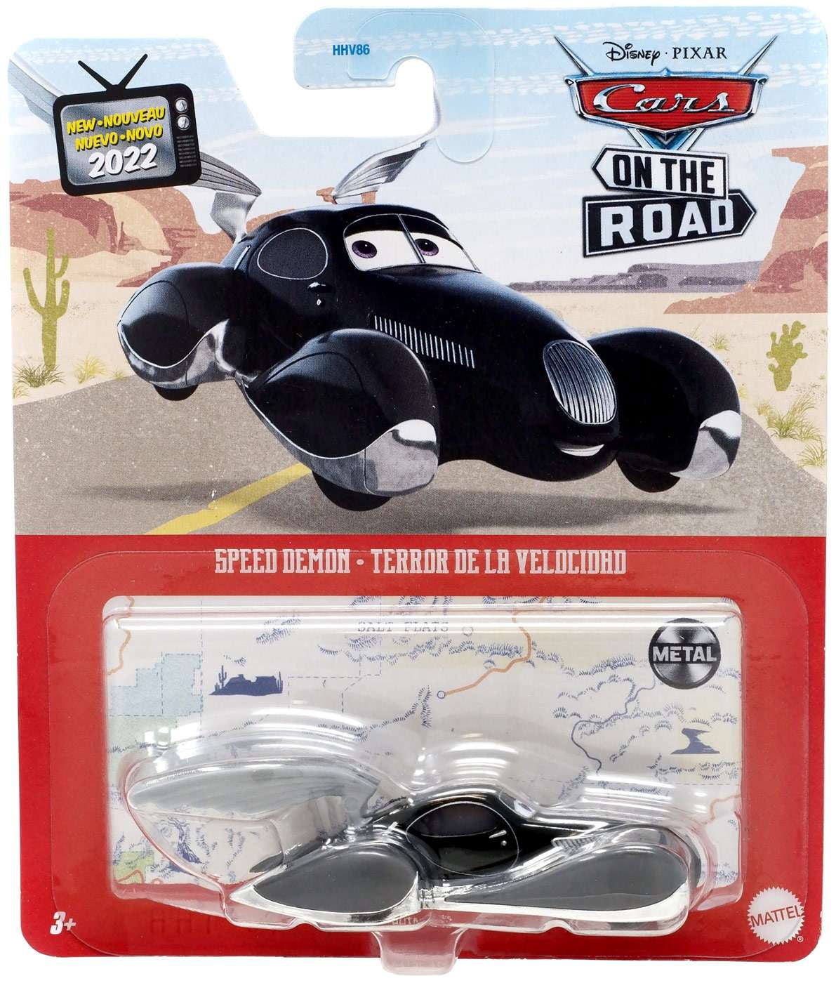 Disney Pixar Cars Speed Demon Die-Cast Play Vehicle Car, Scale 1:55