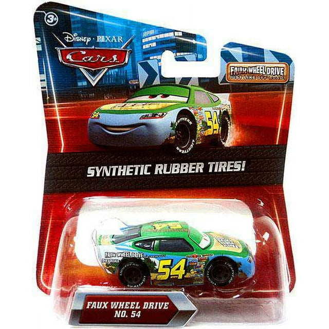 Disney / Pixar Cars Synthetic Rubber Tires Faux Wheel Drive Diecast Car ...