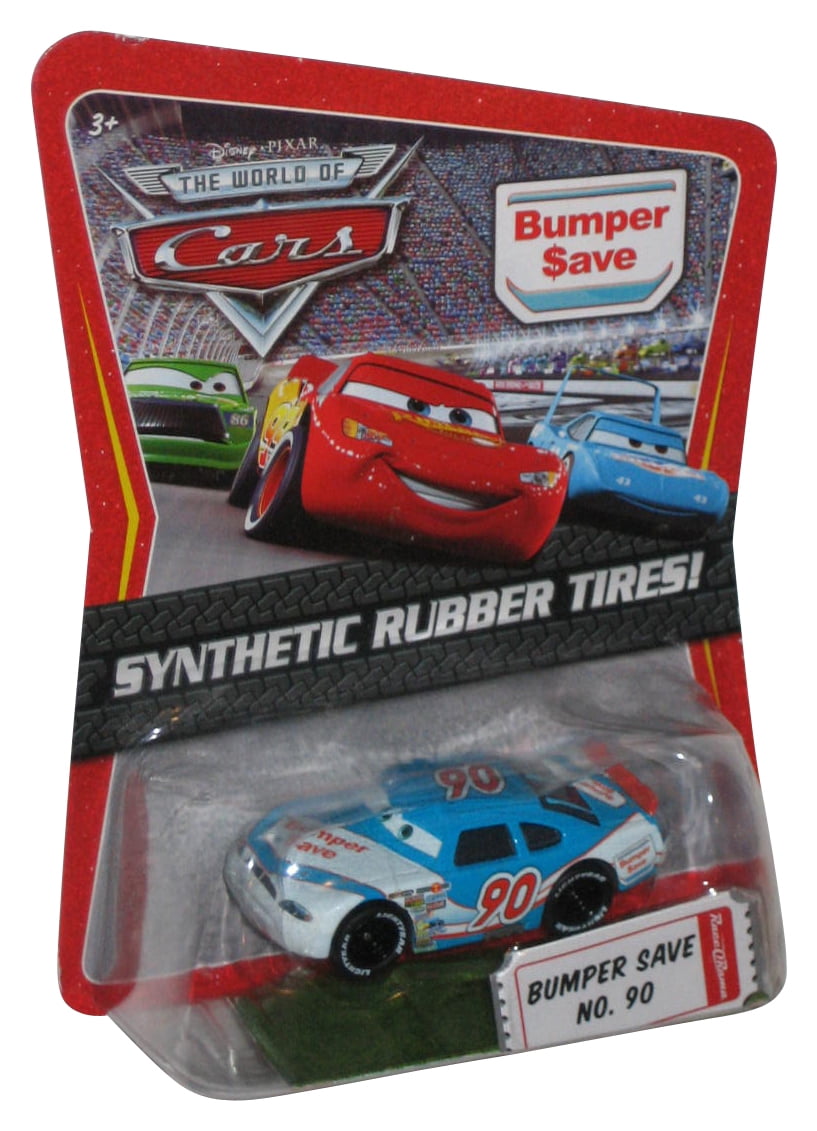 Disney Pixar Cars Sythentic Rubber Tires Bumper Save Die Cast Mattel