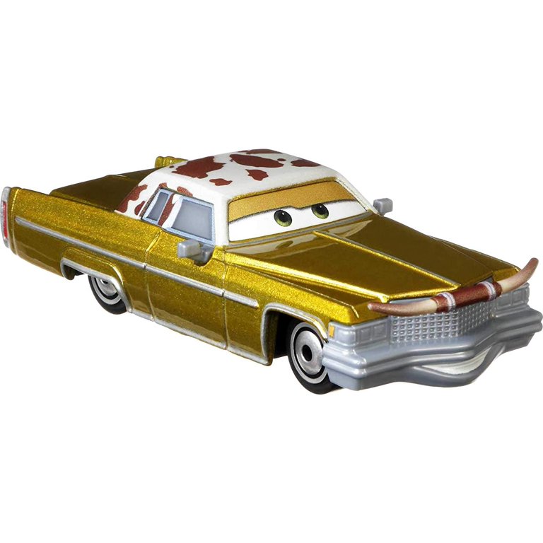 Disney Pixar Cars Tex Dinoco Gold 1 55 Scale Metal Series