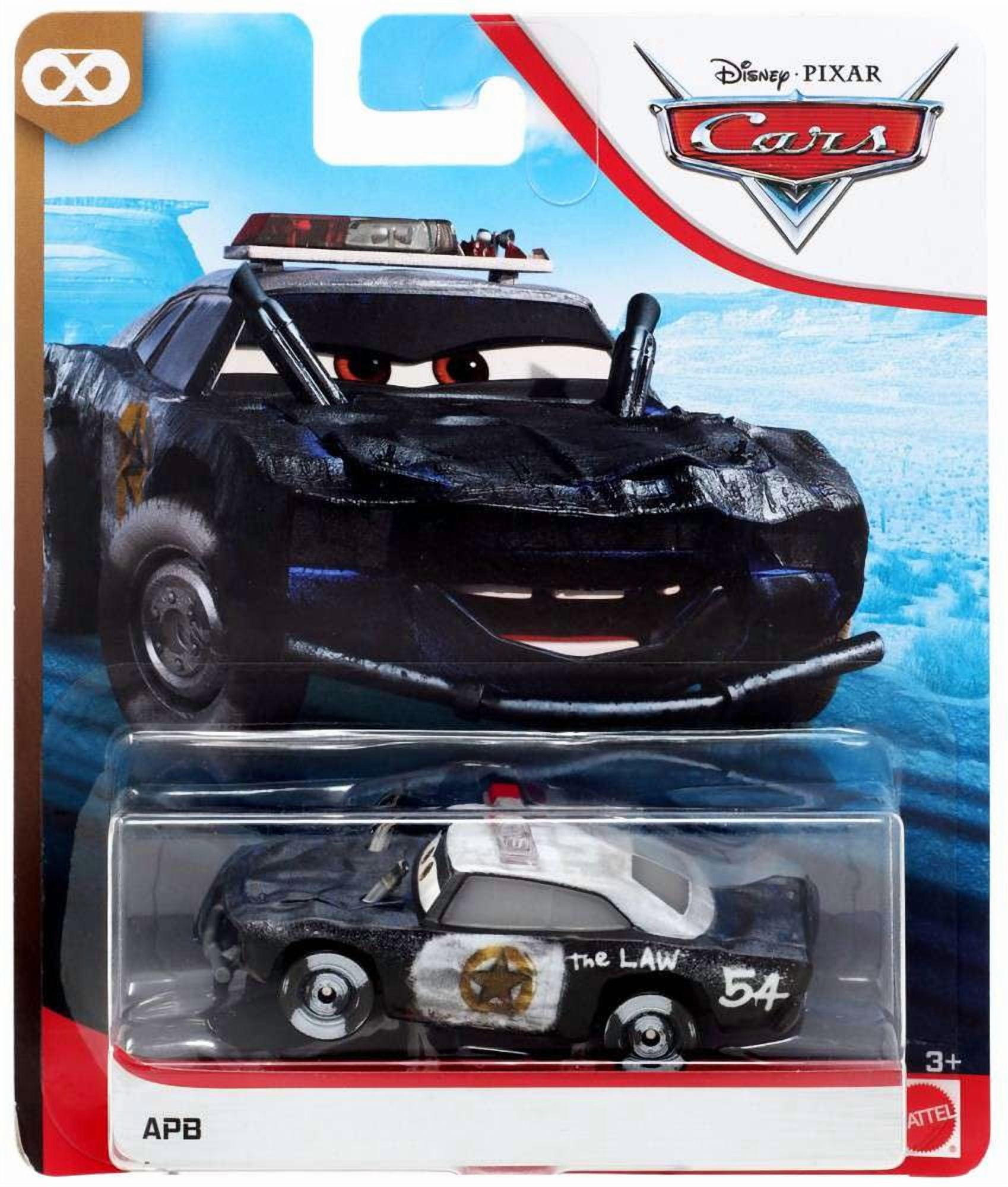 APB パトカー　クレイジー　エイト　サンダーホロー　カーズ ミニカー Disney / Pixar Cars Thunder Hollow APB Diecast Car - Walmart.com