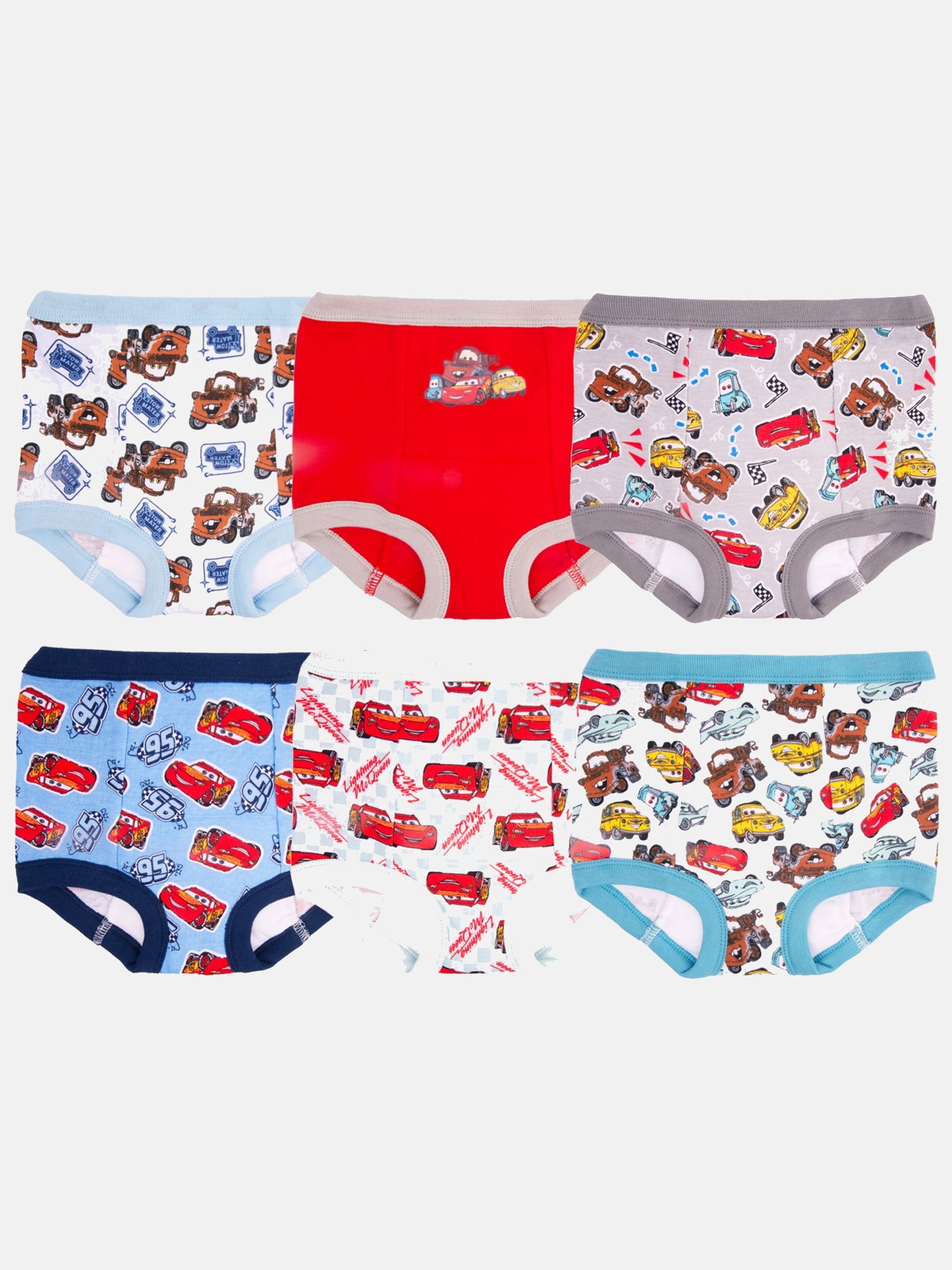 Disney Pixar Cars Toddler Boys Character Training Pants Cotton Potty ...