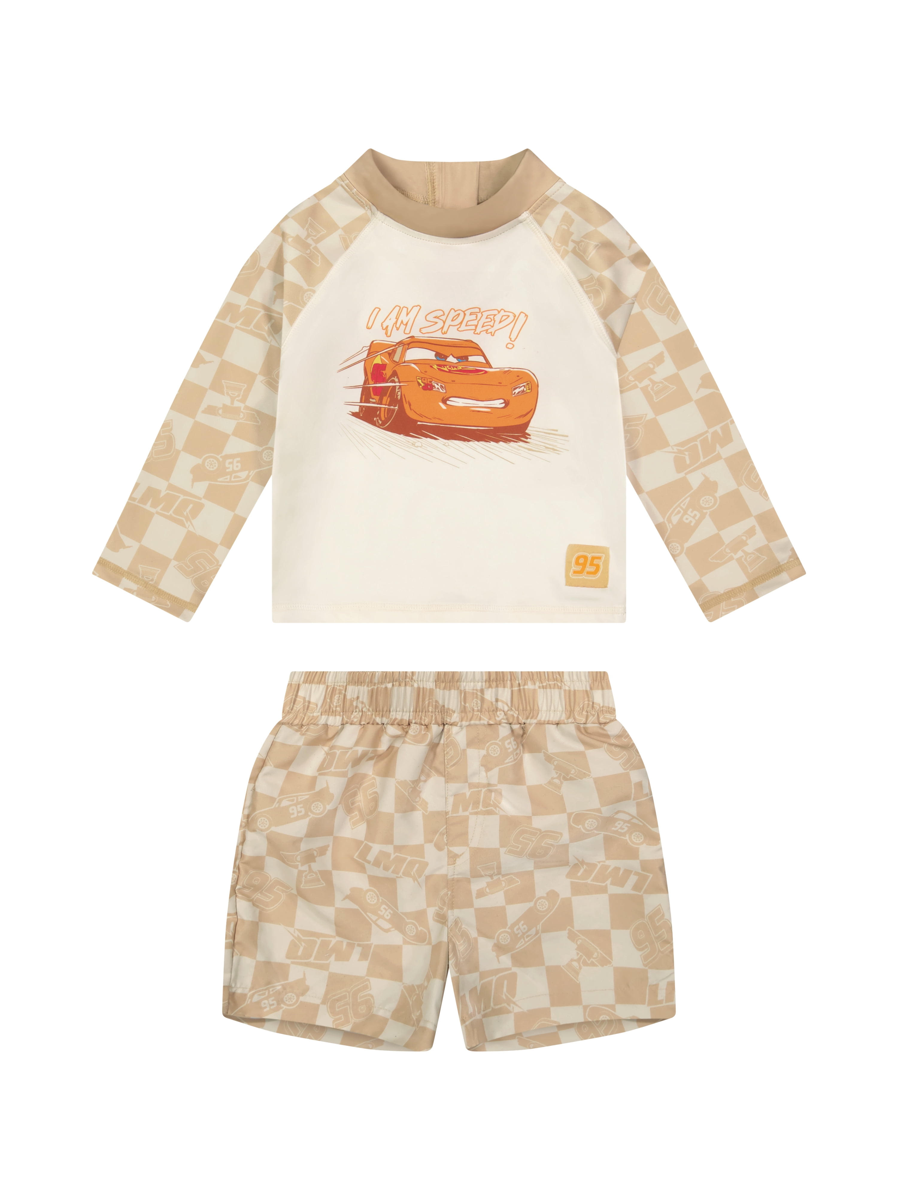 Character Toddler Boy Rash Guard Swim Set, 2- Pieces, Sizes 12M- 5T