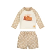 Character Toddler Boy Rash Guard Swim Set, 2- Pieces, Sizes 12M- 5T