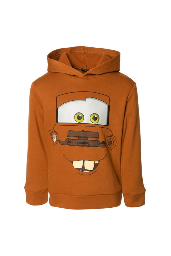 Pixar Cars Tow Mater Toddler Boys Fleece Pullover Hoodie Toddler to Big Kid