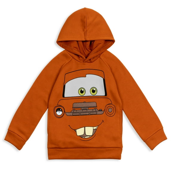 Disney Pixar Cars Tow Mater Toddler Boys Fleece Pullover Hoodie Toddler to Big Kid
