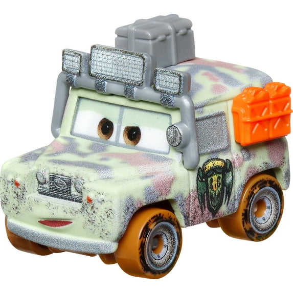 Disney Pixar Cars Toys, Mini Racers 3-Pack Metal Toy Cars