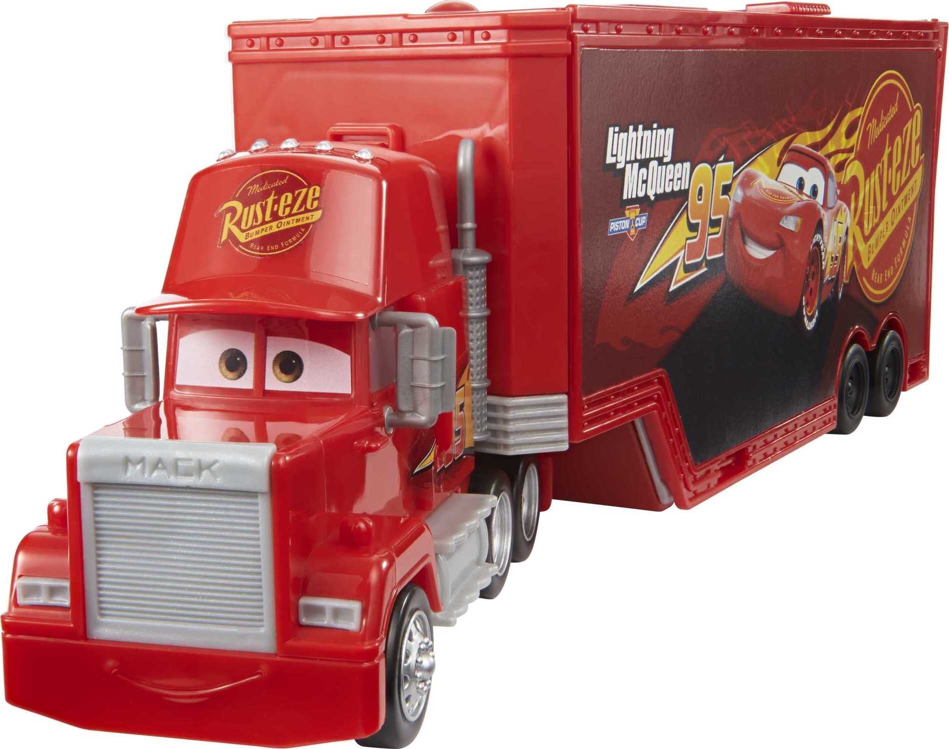 Disney and Pixar Cars Transforming Mack Playset, 2-in-1 Toy Truck & Tune-Up