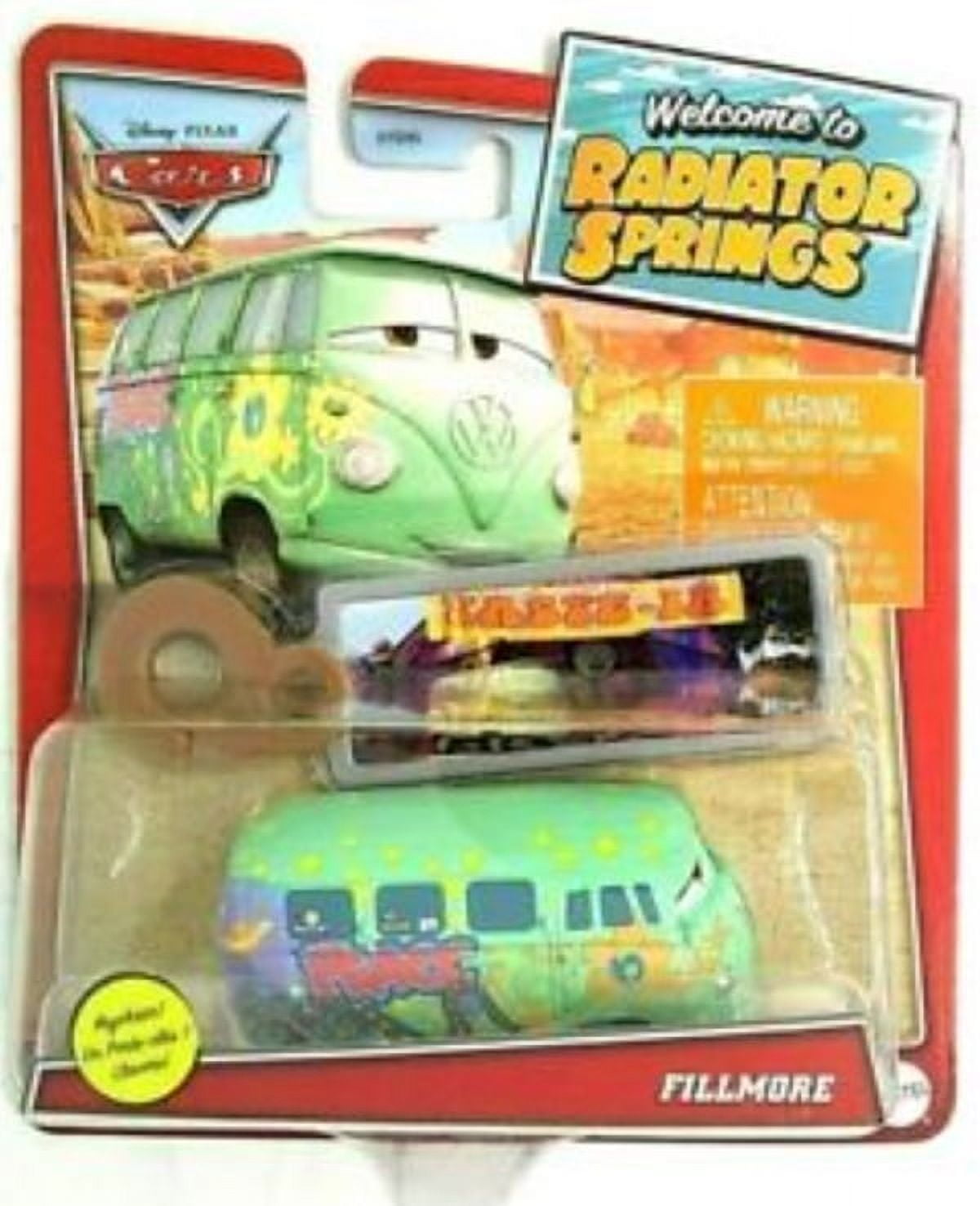 Fillmore Radiator Springs Disney Pixar Cars Welcome to Radiator Springs Fillmore 1:55 Scale ...