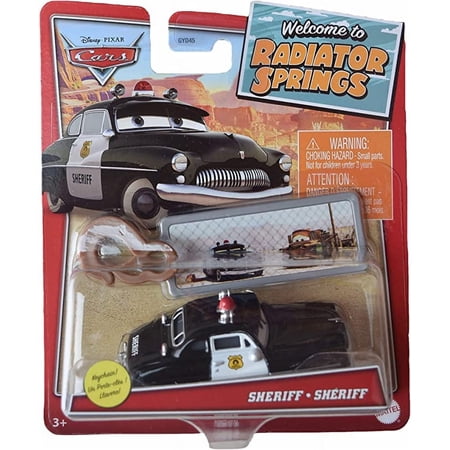 Disney Pixar Cars Welcome to Radiator Springs Sheriff 1:55 Scale