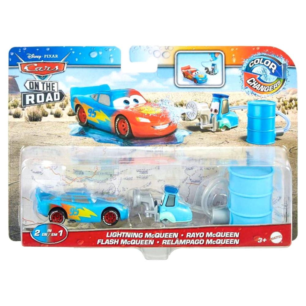 Disney / Pixar Cars on the Road Lightning McQueen Diecast Car (with Guido)
