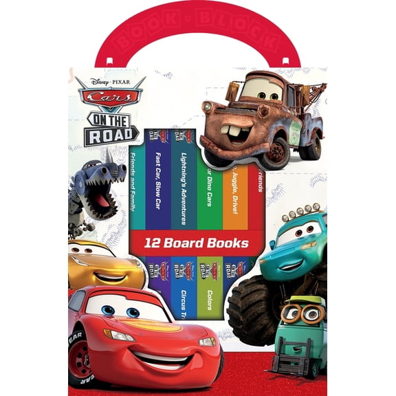 Disney Pixar Cars on the Road: 12 Board Books, (Paperback)