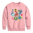 thumbnail image 1 of Disney - Pixar Character Shapes - Toddler & Youth Crewneck Fleece Sweatshirt, 1 of 4