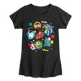 thumbnail image 1 of Disney - Pixar Character Shapes - Toddler & Youth Girls Short Sleeve Graphic T-Shirt, 1 of 5