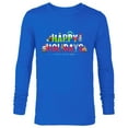 thumbnail image 1 of Disney and Pixar Christmas Nutcrackers Happy Holidays 2024Disney and Pixar Christmas Nutcrackers Happy Holidays 2024 - Long Sleeve T-Shirt for Men - Customized-Navy, 1 of 5