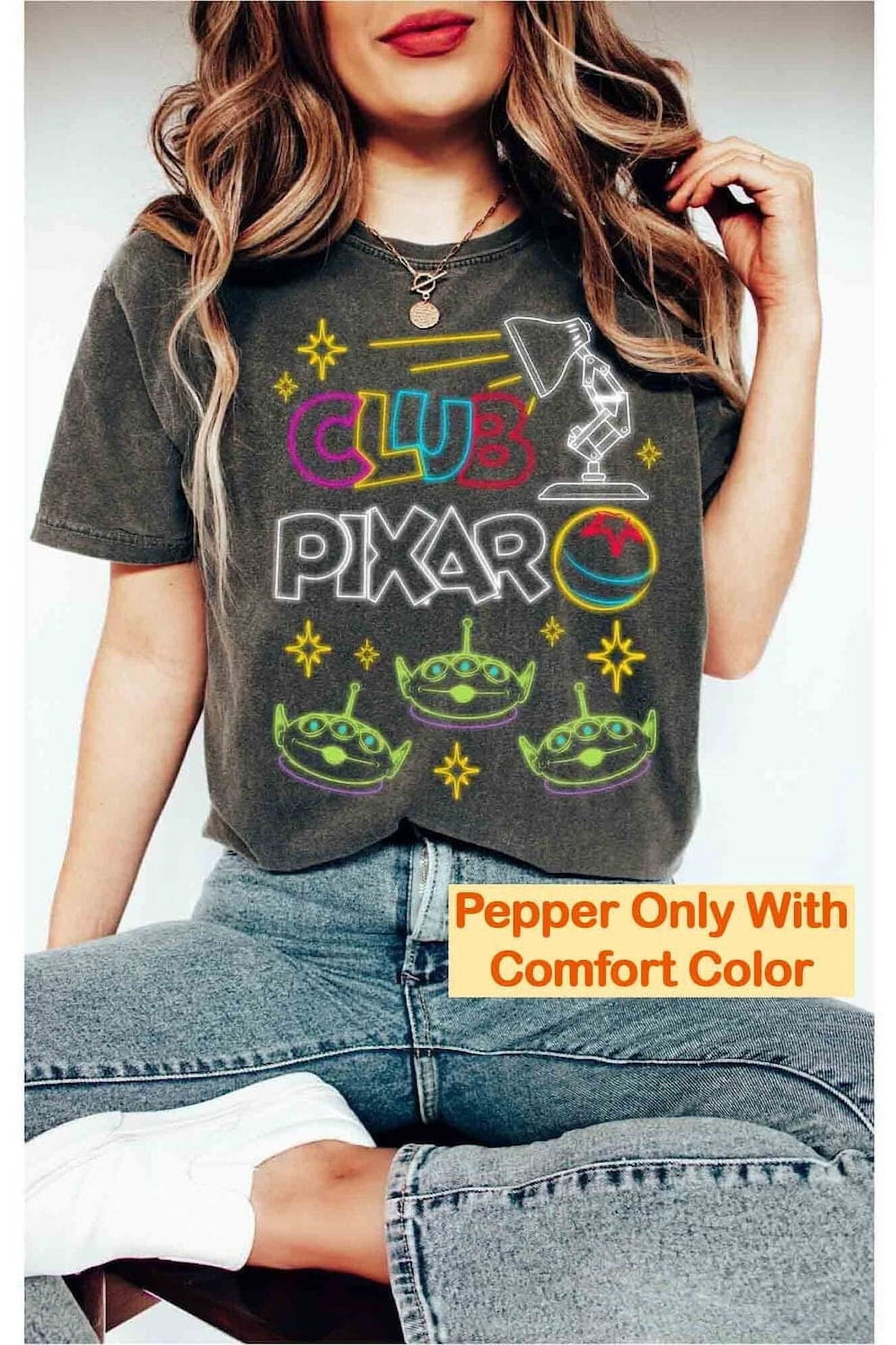 Disney Pixar Club Toy Story Aliens Tshirt, Inside Out Group, Monster