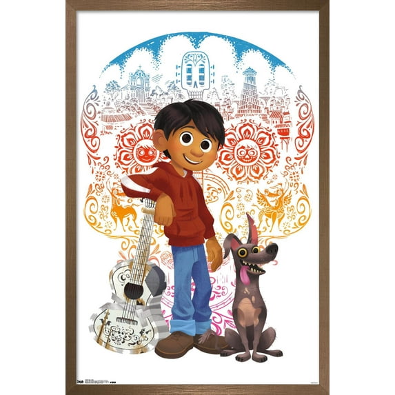 Disney Pixar Coco - Duo Wall Poster, 14.725" x 22.375", Framed