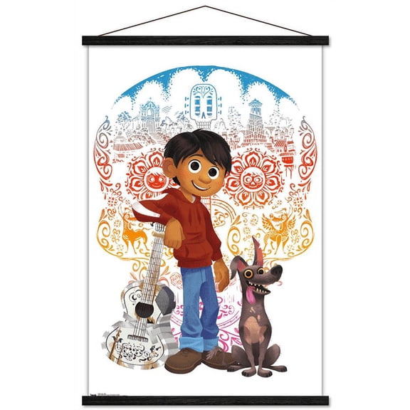 Disney Pixar Coco - Duo Wall Poster with Magnetic Frame, 22.375" x 34"