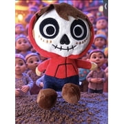 Disney Pixar Coco Miguel Plush Toy Red Hoodie Soft Huggable 8 Inch