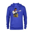 thumbnail image 1 of Disney Pixar Coco Miguel Rivera Playing Guitar T-Shirt - Pullover Hoodie for Adults - Customized-Royal Heather, 1 of 5