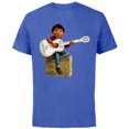 thumbnail image 1 of Disney Pixar Coco Miguel Rivera Playing Guitar T-Shirt - Short Sleeve Cotton T-Shirt for Adults - Customized-Royal Heather, 1 of 5