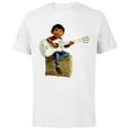 thumbnail image 1 of Disney Pixar Coco Miguel Rivera Playing Guitar T-Shirt - Short Sleeve Cotton T-Shirt for Adults - Customized-White, 1 of 5