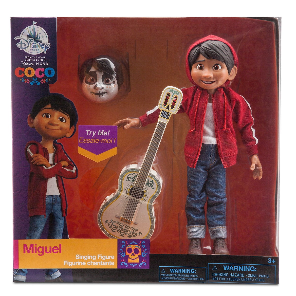 Disney Pixar Coco: Poseable Miguel Action Figure with Singing