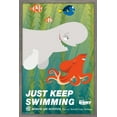 thumbnail image 1 of Disney Pixar Finding Dory - Just Keep Swimming Wall Poster, 14.725" x 22.375", Framed, 1 of 5