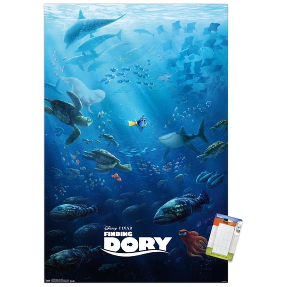 Disney Pixar Finding Dory - One Sheet Wall Poster, 22.375" x 34"