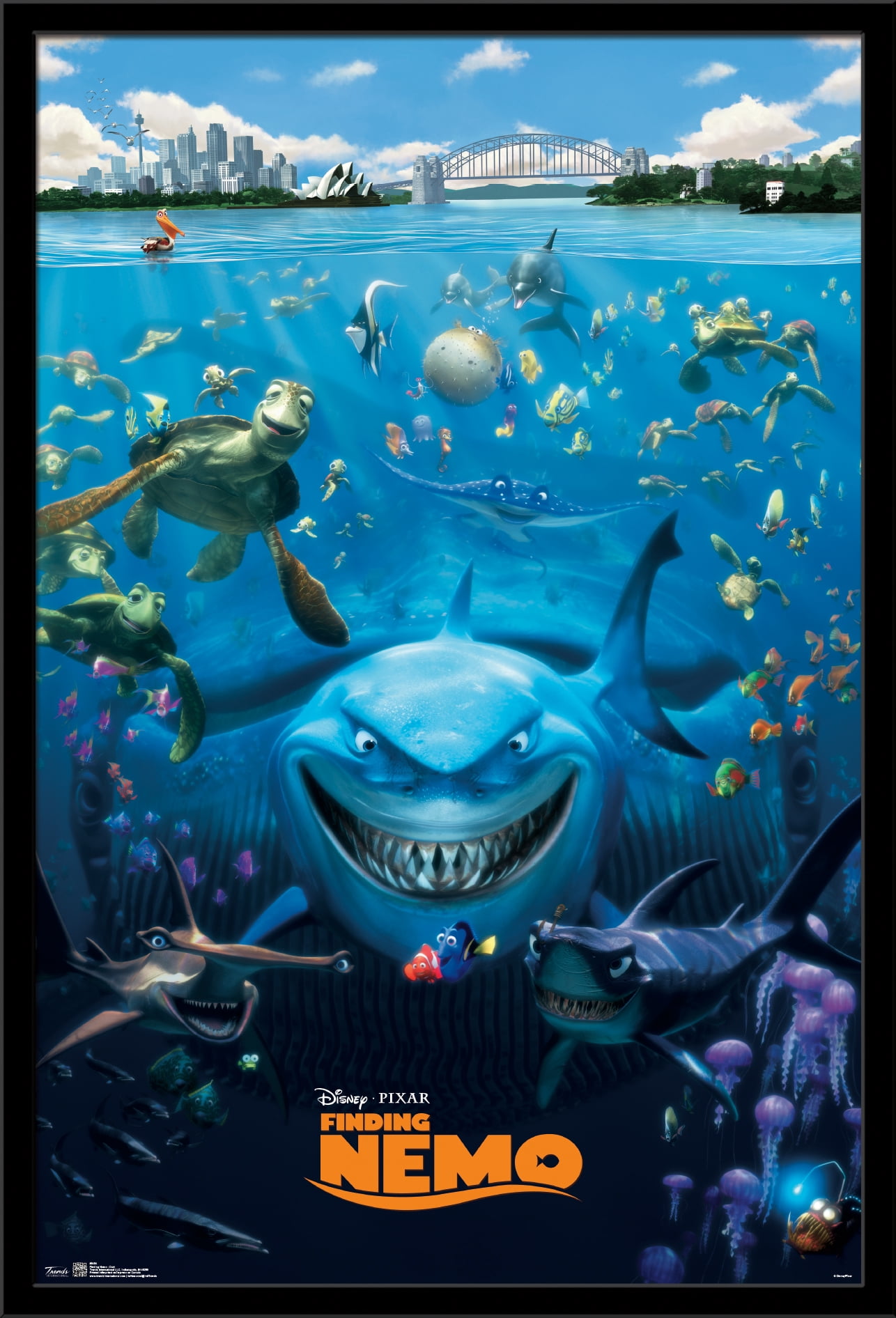 Disney Pixar Finding Nemo Cast Wall Poster 22.375