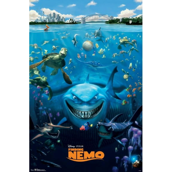Disney Pixar Finding Nemo - Cast Wall Poster, 22.375" x 34"