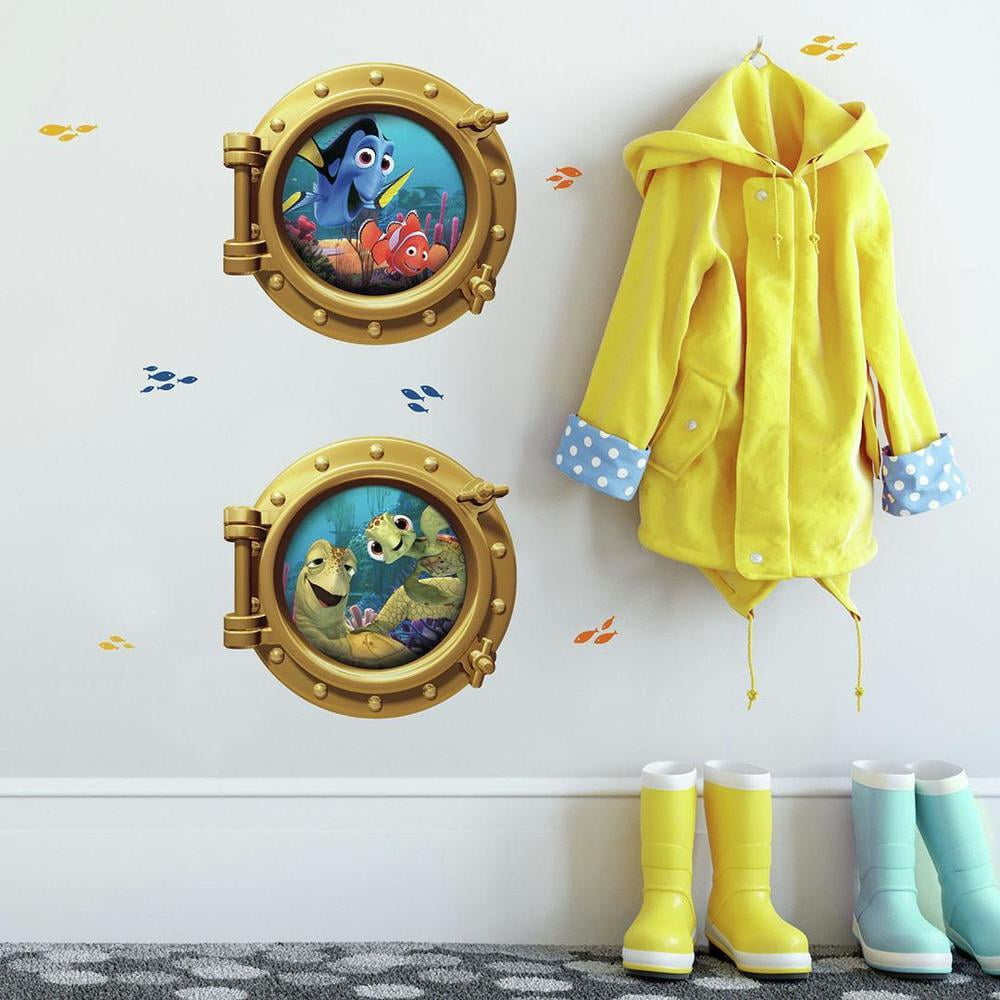Finding Nemo Underwater Adventure Peel and Stick Wall Decals