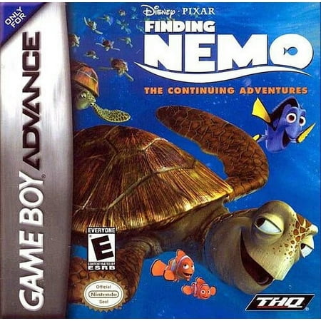 Disney Pixar Finding Nemo: The Continuing Adventure - Nintendo Gameboy Advance GBA (Used)