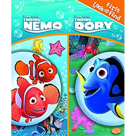 Pre-Owned Disney Pixar - Finding Nemo and Finding Dory - First Look and Find - PI Kids (Unknown) 1503707660 9781503707665