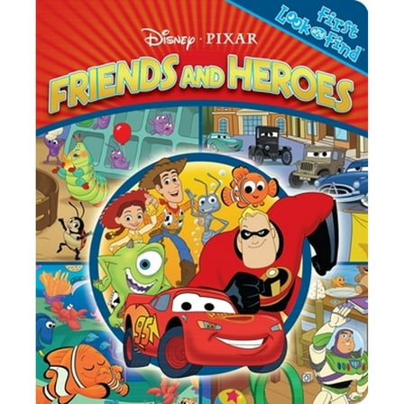 Pre-Owned Disney Pixar: Friends and Heroes First Look and Find (Board book) 1412768489 9781412768481