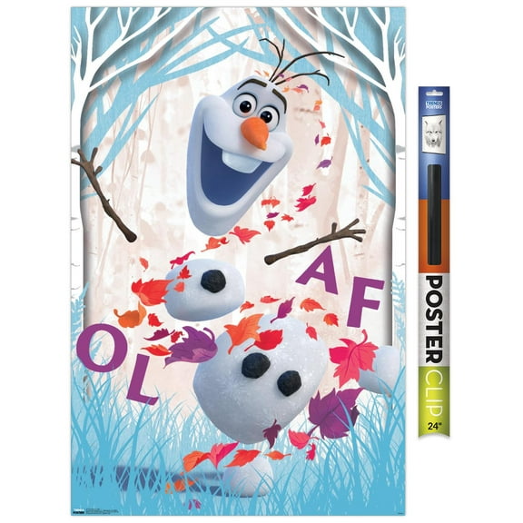 Disney Pixar Frozen 2 - Olaf Wall Poster, 22.375" x 34"