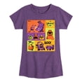 thumbnail image 1 of Disney Pixar - Halloween Movie Grid - Toddler & Youth Girls Short Sleeve Graphic T-Shirt, 1 of 5