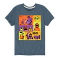 thumbnail image 1 of Disney Pixar - Halloween Movie Grid - Toddler & Youth Short Sleeve Graphic T-Shirt, 1 of 5