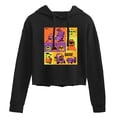 thumbnail image 1 of Disney Pixar - Halloween Movies Grid - Juniors Cropped Pullover Hoodie, 1 of 5