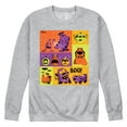 thumbnail image 1 of Disney Pixar - Halloween Movies Grid - Men's Crew Neck Fleece Pullover, 1 of 5