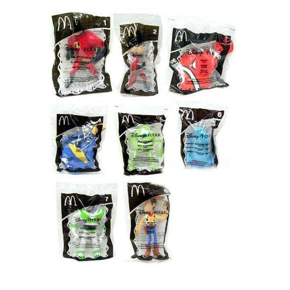 Disney / Pixar Happy Meal The Incredibles Figure Set