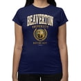thumbnail image 1 of Disney Pixar Hoppers Beaverton University Women's T-Shirt (Navy, S-2XL), 1 of 5