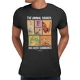 thumbnail image 1 of Disney Pixar Hoppers Animal Council Summoned Men's T Shirt (Black, S-3XL), 1 of 4