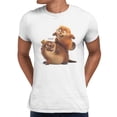 thumbnail image 1 of Disney Pixar Hoppers Main Duo Men's T Shirt (White, S-3XL), 1 of 4